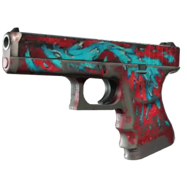Glock-18 | Water Elemental (Battle-Scarred)