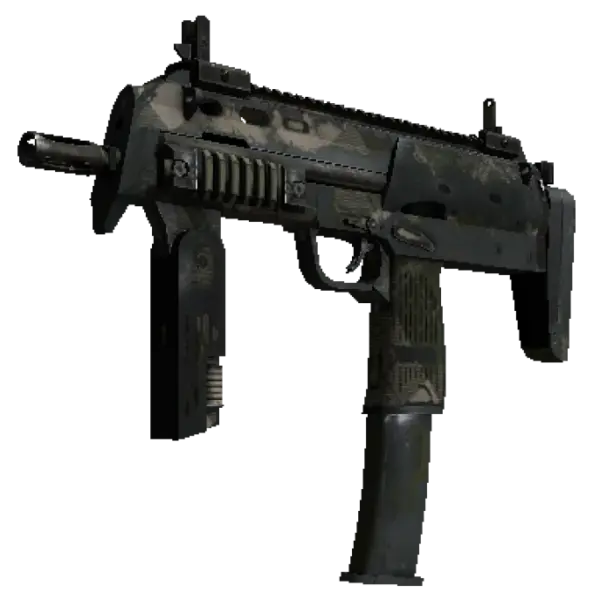 MP7 | Olive Plaid (Battle-Scarred)