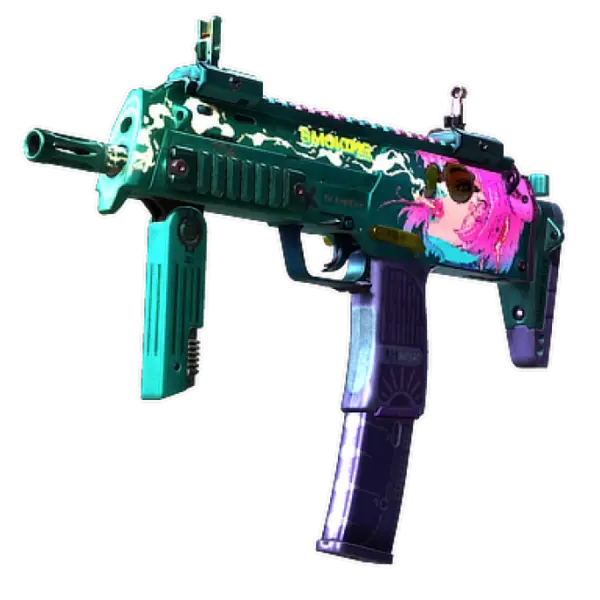 MP7 | Smoking Kills (Well-Worn)