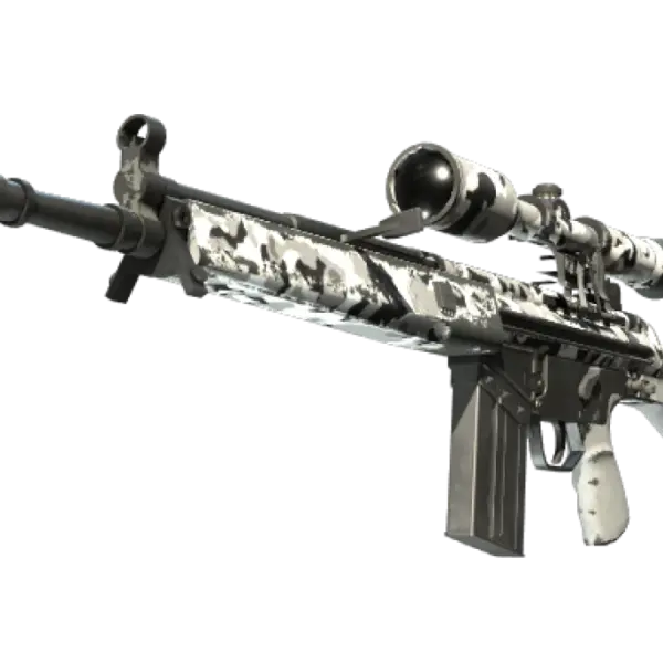 Souvenir G3SG1 | Polar Camo (Well-Worn)