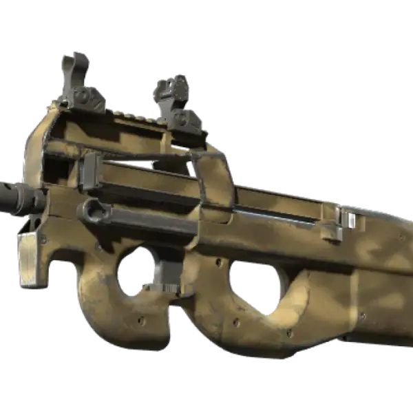 Souvenir P90 | Sand Spray (Well-Worn)