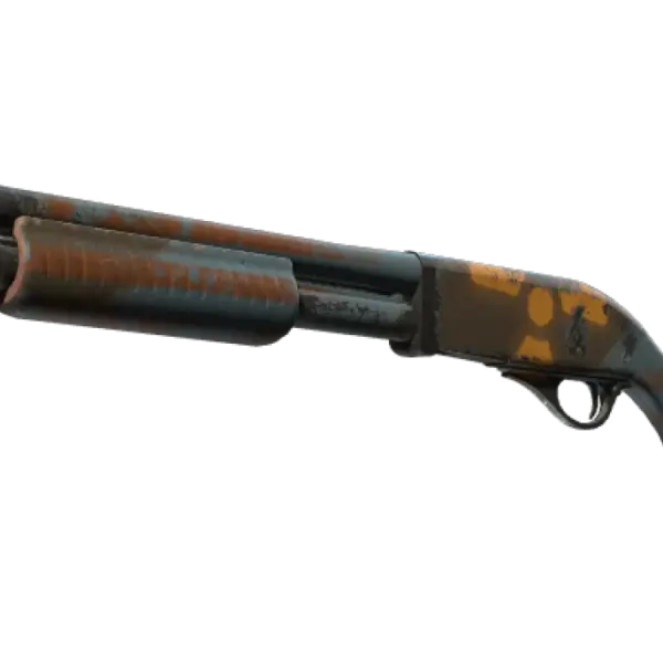 Souvenir Sawed-Off | Irradiated Alert (Well-Worn)