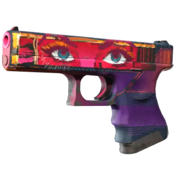 StatTrak™ Glock-18 | Vogue (Well-Worn)