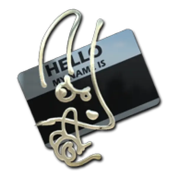 Sticker | Hello M4A1-S (Gold)