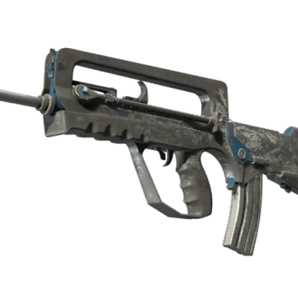 FAMAS | Halftone Wash (Battle-Scarred)