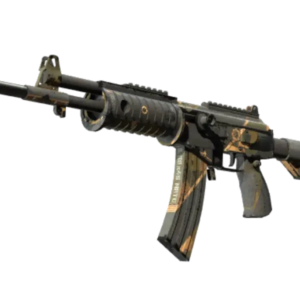 Galil AR | Black Sand (Battle-Scarred)