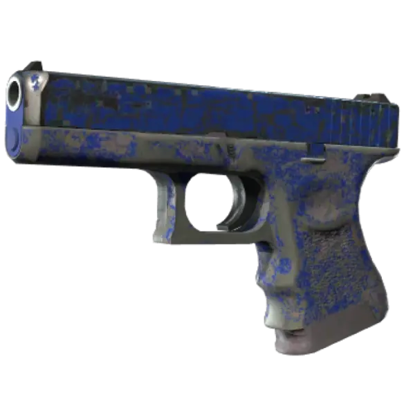 Glock-18 | Blue Fissure (Battle-Scarred)