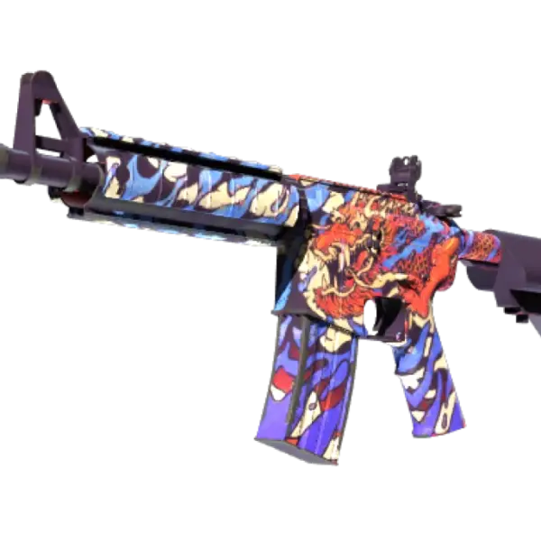 M4A4 | 龍王 (Dragon King) (Minimal Wear)
