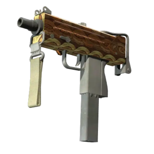 MAC-10 | Copper Borre (Minimal Wear)