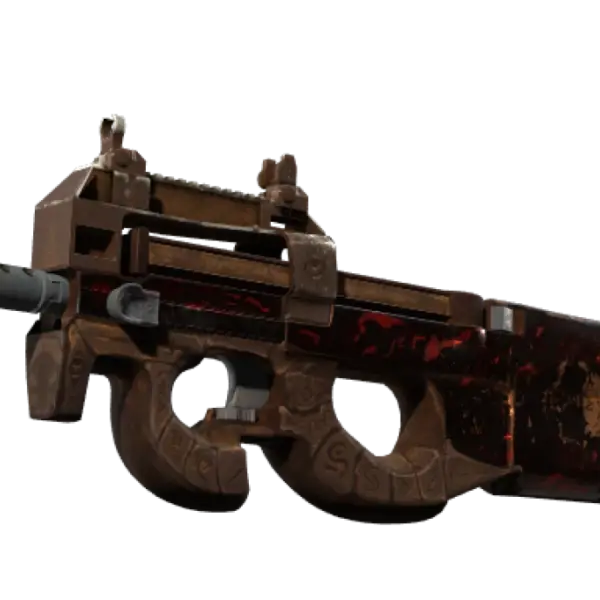P90 | Shallow Grave (Battle-Scarred)