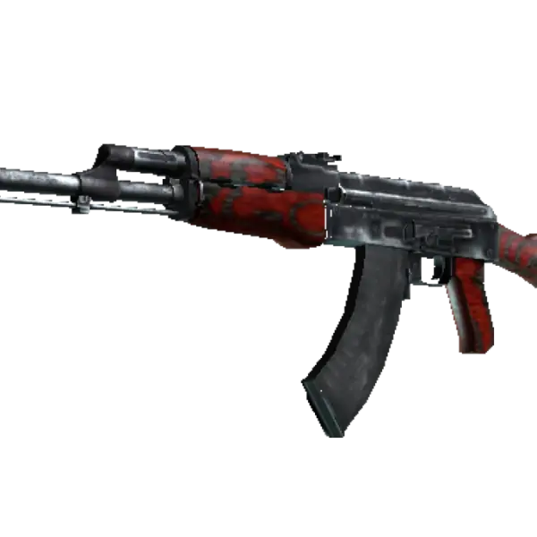 StatTrak™ AK-47 | Red Laminate (Battle-Scarred)