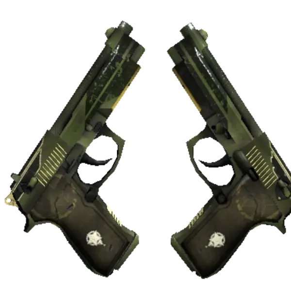 StatTrak™ Dual Berettas | Retribution (Factory New)