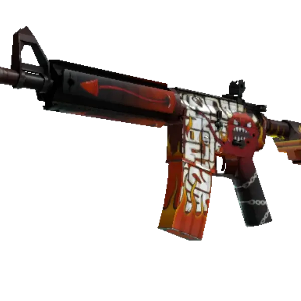 StatTrak™ M4A4 | Hellfire (Factory New)