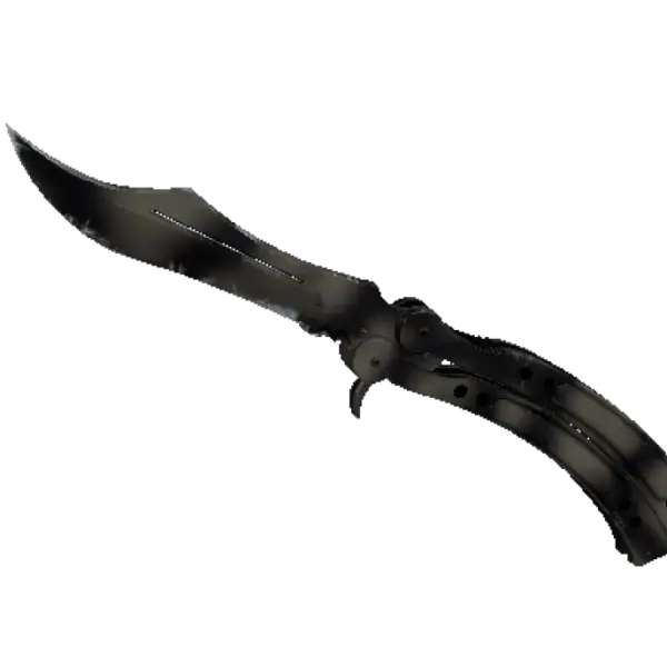 ★ Butterfly Knife | Scorched (Well-Worn)