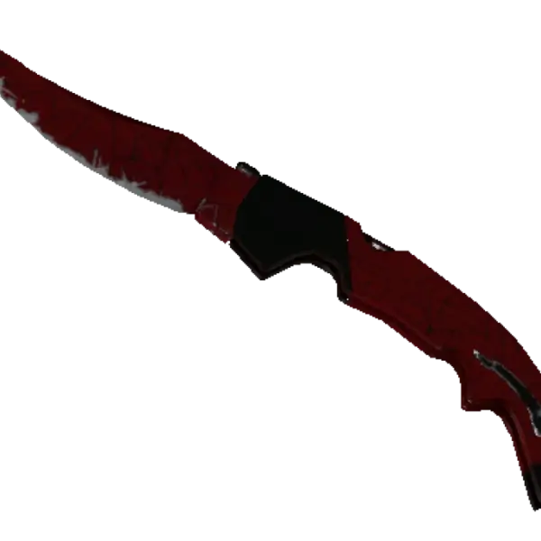 ★ Falchion Knife | Crimson Web (Well-Worn)