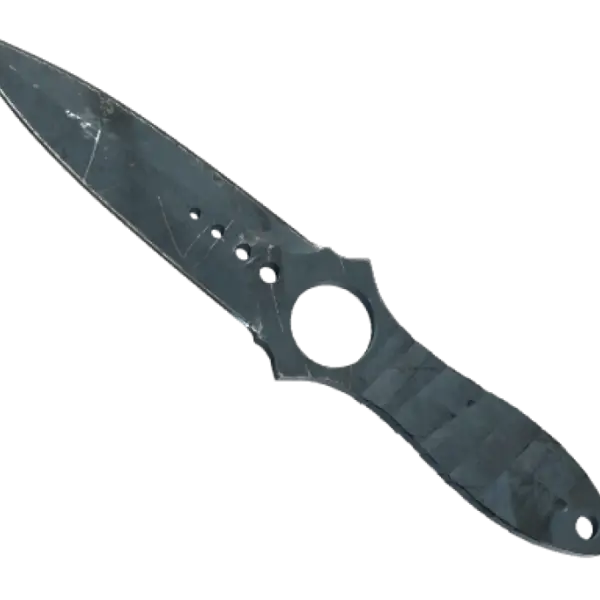 ★ Skeleton Knife | Night Stripe (Battle-Scarred)