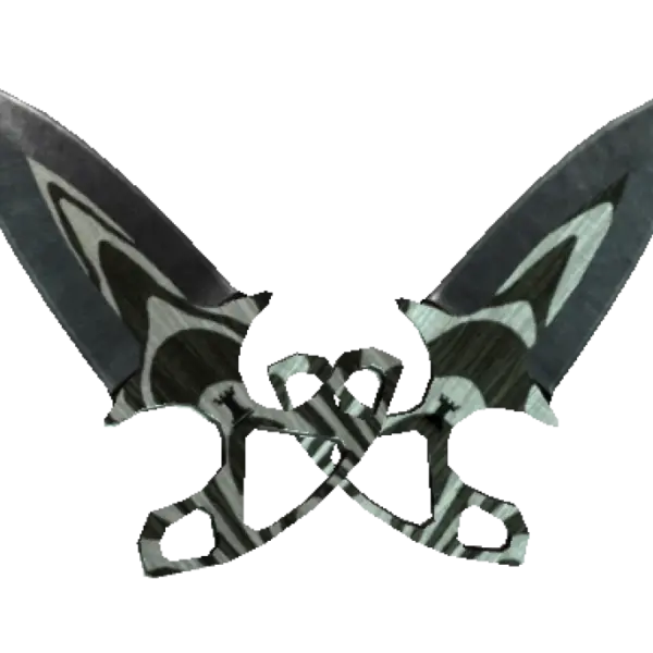 ★ StatTrak™ Shadow Daggers | Black Laminate (Factory New)