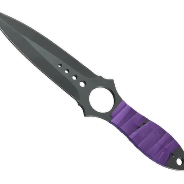 ★ StatTrak™ Skeleton Knife | Ultraviolet (Minimal Wear)