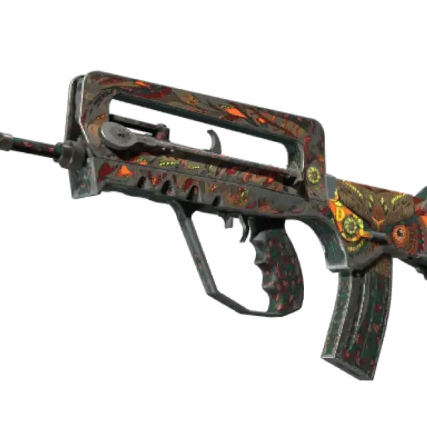 FAMAS | Eye of Athena (Battle-Scarred)