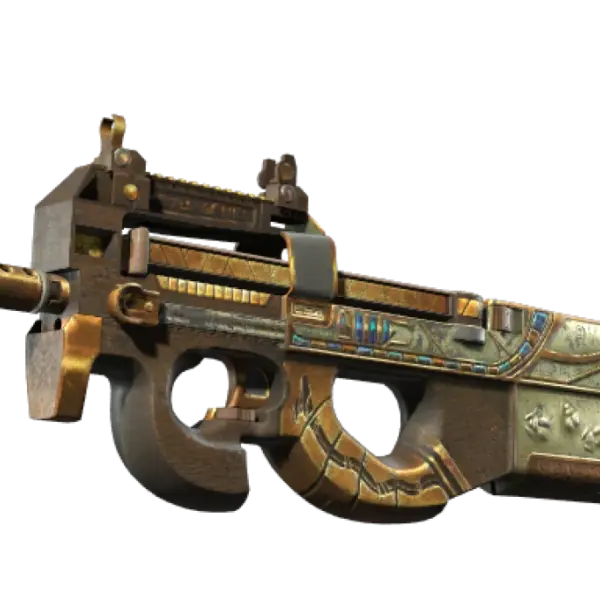 Souvenir P90 | ScaraB Rush (Battle-Scarred)