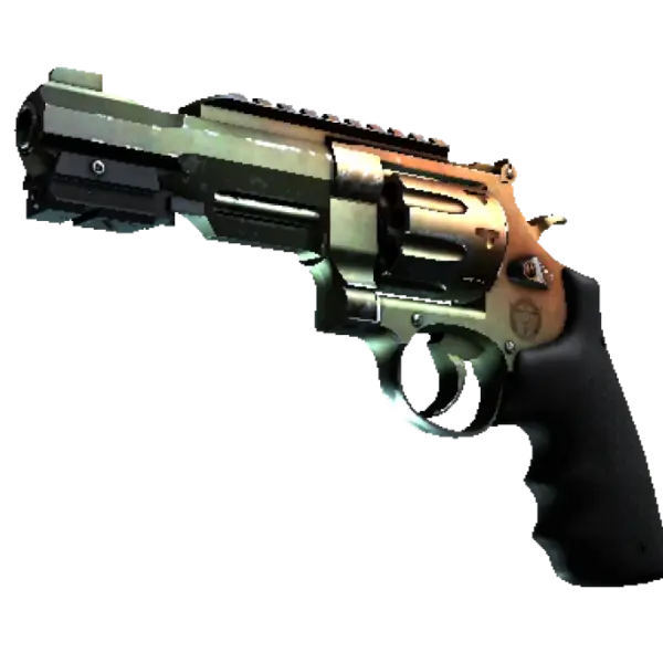Souvenir R8 Revolver | Amber Fade (Field-Tested)
