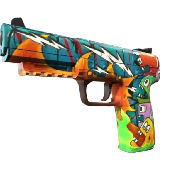 StatTrak™ Five-SeveN | Angry Mob (Factory New)