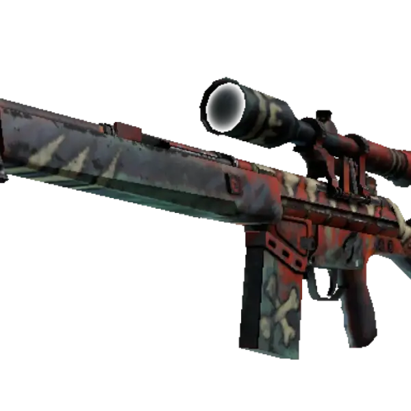 StatTrak™ G3SG1 | The Executioner (Well-Worn)