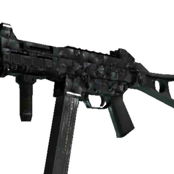 StatTrak™ UMP-45 | Metal Flowers (Well-Worn)