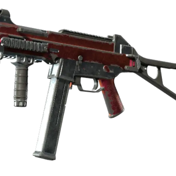 UMP-45 | Crimson Foil (Battle-Scarred)