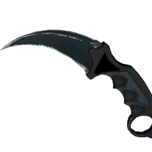 ★ StatTrak™ Karambit | Night (Well-Worn)