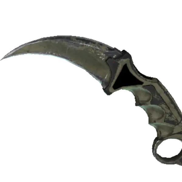 ★ StatTrak™ Karambit | Safari Mesh (Battle-Scarred)
