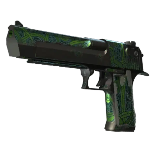 Desert Eagle | Emerald Jörmungandr (Battle-Scarred)