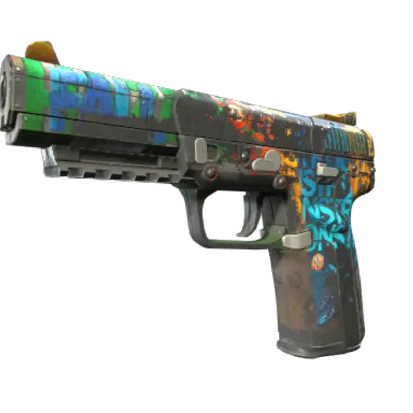 Five-SeveN | Fall Hazard (Battle-Scarred)