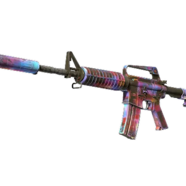 M4A1-S | Glitched Paint (Well-Worn)