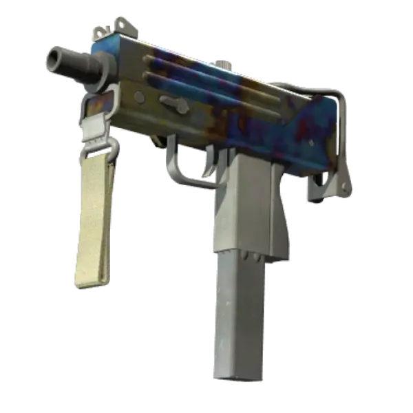 MAC-10 | Case Hardened (Well-Worn)