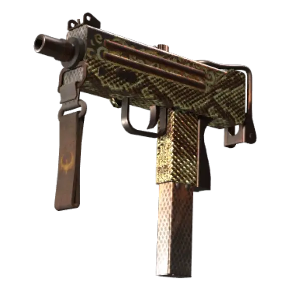 MAC-10 | Hot Snakes (Battle-Scarred)