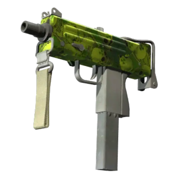 MAC-10 | Nuclear Garden (Well-Worn)