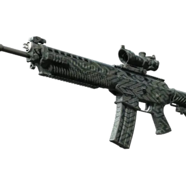 SG 553 | Barricade (Well-Worn)