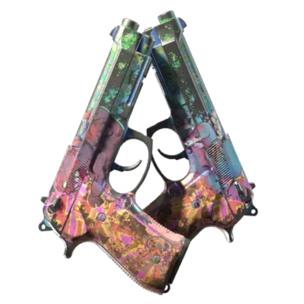 Souvenir Dual Berettas | Sweet Little Angels (Battle-Scarred)