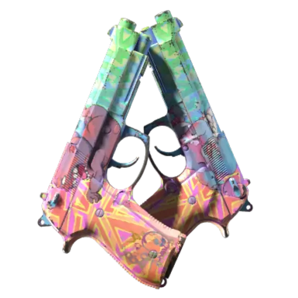 Souvenir Dual Berettas | Sweet Little Angels (Field-Tested)