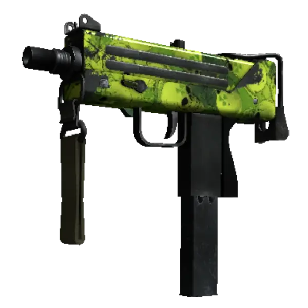 Souvenir MAC-10 | Nuclear Garden (Well-Worn)