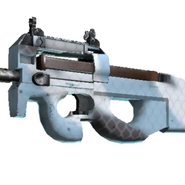 Souvenir P90 | Glacier Mesh (Minimal Wear)