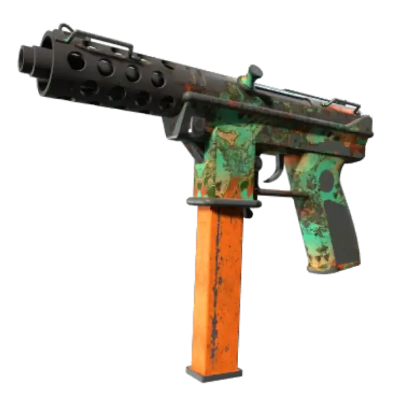 Souvenir Tec-9 | Toxic (Battle-Scarred)