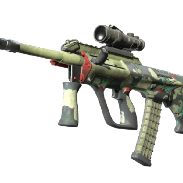 StatTrak™ AUG | Fleet Flock (Battle-Scarred)