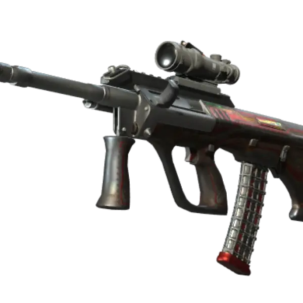 StatTrak™ AUG | Syd Mead (Battle-Scarred)