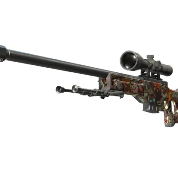 StatTrak™ AWP | PAW (Well-Worn)