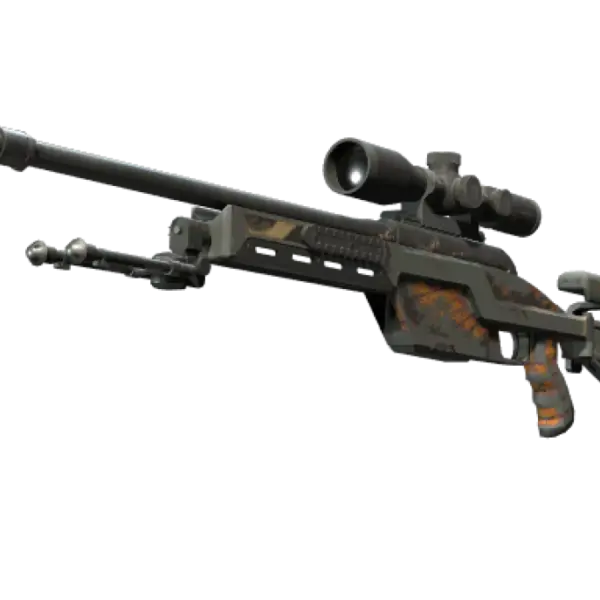 StatTrak™ SSG 08 | Death's Head (Battle-Scarred)