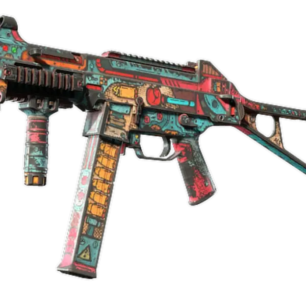 StatTrak™ UMP-45 | K.O. Factory (Battle-Scarred)