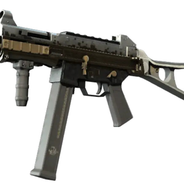 UMP-45 | Gold Bismuth (Well-Worn)