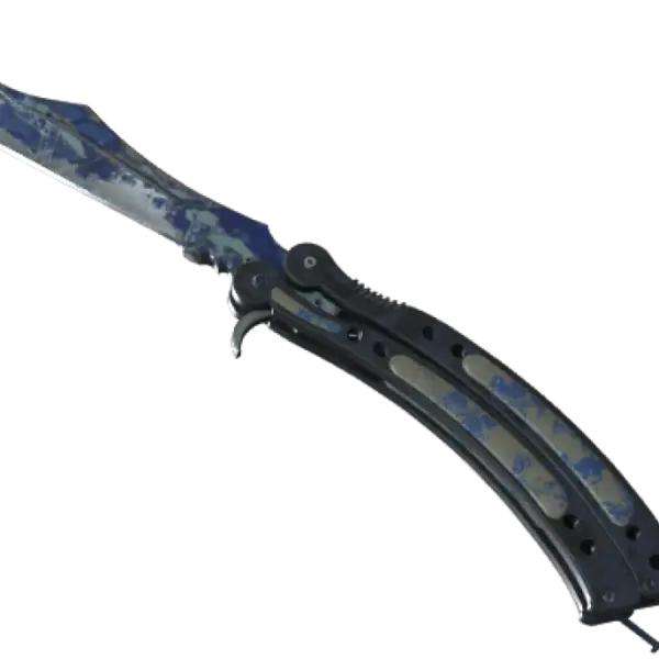 ★ StatTrak™ Butterfly Knife | Bright Water (Battle-Scarred)